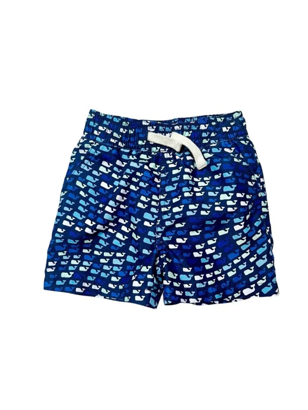 Vineyard Vines Whale Print Swim Trunks Size 18 months